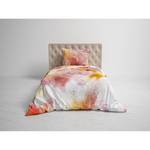 Parure de lit réversible GOTS Anneli Satin mako - Multicolore - 155 x 220 cm + oreiller 80 x 80 cm
