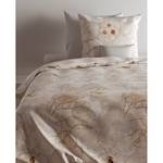 Parure de lit Moren Coton renforcé - Taupe - 155 x 220 cm + oreiller 80 x 80 cm