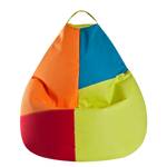 Beanbag Harlekin XL Groen - Plastic - 70 x 110 x 70 cm