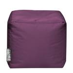 Sitzsack Scuba Cube Violett - Kunststoff - 40 x 40 x 40 cm