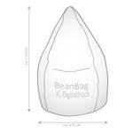 Beanbag Bricks XL Meerkleurig - Plastic - 70 x 110 x 70 cm