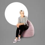 Pouf poire Alfa XL Rose vieilli