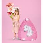Beanbag Horse Pink - Kunststoff - 70 x 110 x 70 cm