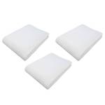 Essuie-mains Home (lot de 3) Éponge - Blanc