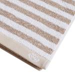 Serviettes Lifestyle Rayures (lot de 2) Éponge - Beige