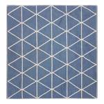 Badematte Graphics Triangle Frottee - Blau - 67 x 120 cm