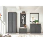 Porte-manteau mural Lindesby Gris