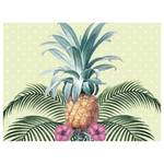 Tafelset Colonial Pineapple (set van 4) vinyl - groen