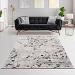 Laagpolig vloerkleed Noa III textielmix - Zwart - 80 x 150 cm