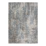 Laagpolig vloerkleed Noa IV textielmix - Blauw - 80 x 150 cm