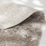 Laagpolig vloerkleed Vision III textielmix - Beige - 133 x 190 cm