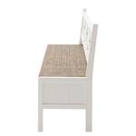 Banc Balignton Pin massif - Pin / Blanc