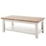 Table basse Balignton Pin massif - Blanc