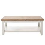 Table basse Balignton Pin massif - Blanc