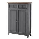 Buffet haut Balignton Pin massif - Gris