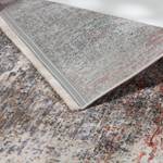 Laagpolig vloerkleed Ana I kunstvezels - zilverkleurig/beige - 133 x 190 cm