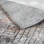 Laagpolig vloerkleed Ana II kunstvezels - grijs - 80 x 150 cm