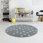 Tapis enfant Bubbles II Polypropylène - Bleu - Diamètre : 133 cm