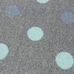Kinderteppich Bubbles II Polypropylen - Blau - Durchmesser: 133 cm