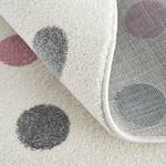 Kinderteppich Confetti Polypropylen - Altrosa / Creme - Durchmesser: 133 cm
