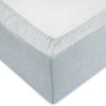 Drap-housse pour surmatelas Lino Coton - Menthe