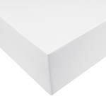 Spannbettlaken Satinado Baumwolle - Satin - Weiß - 140 x 200 cm