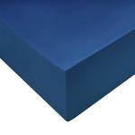 Hoeslaken Satinado katoen satijn - Marineblauw - 90 x 220 cm