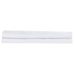 Drap-housse pour surmatelas Satinado Satin de coton - Blanc - 180 x 220 cm