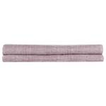 Drap-housse Lino Coton - Mauve - 90 x 220 cm