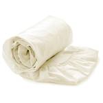 Split-Topper Spannbettlaken Elementi Mako-Satin - Creme - 180 x 220 cm