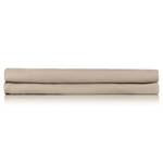 Drap-housse Satinado Satin de coton - Sable - 270 x 290 cm