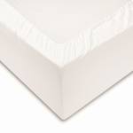 Lenzuolo con gli angoli Satinado Cotone - Raso - Bianco crema - 90 x 200 cm