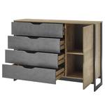 Dressoir Cocody I Montana eikenhouten look/grijs