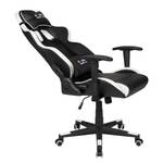 Sedia gaming Game-Rocker G-10 Similpelle e tessuto in rete / Nylon - Nero / Bianco