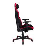 Chaise gamer Game-Rocker G-10 II Tissu / Nylon - Rouge / Noir