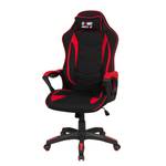 Chaise gamer Game-Rocker R-10 Tissu / Nylon - Rouge / Noir