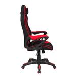 Gamingchair Game-Rocker R-10 Webstoff / Nylon - Rot / Schwarz