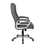 Fauteuil de bureau Mik Microfibre / Nylon - Gris / Argenté