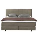 Boxspringbett Vallandry II Hellgrau - 160 x 200cm - H3