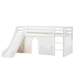 Lit mezzanine Winter Wonderland I 90 x 200cm - Sans matelas - Avec toboggan