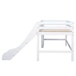 Lit mezzanine Dinosaur II 90 x 200cm - Matelas de mousse visco-élastique et mousse froide - Avec toboggan