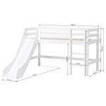 Lit mezzanine Fairytale Knight II 70 x 160cm - Maletas de mousse - Avec toboggan