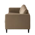 3-Sitzer Sofa COSO Classic Echtleder - Echtleder Neto: Taupe - Buche