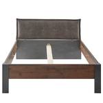 Bedframe Buzan II Bruin - Plaatmateriaal - 146 x 88 x 205 cm