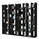 Libreria Emporior II Effetto quercia nero marrone - Larghezza: 272 cm