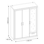 Armoire Buzan Largeur : 150 cm