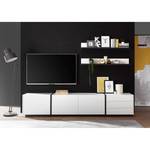 Tv-meubel Muuga II wit/grijs - Breedte: 250 cm