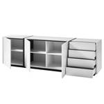 Dressoir Muuga II wit/grijs