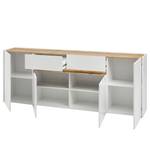 Dressoir Olon Wit - Breedte: 220 cm