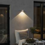 Wandlamp Gala transparant glas/aluminium - 1 lichtbron - Zilver